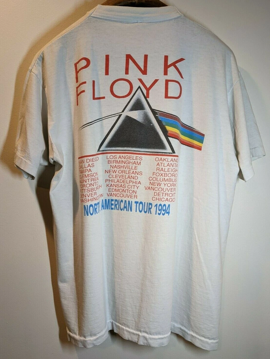 Vintage 1994 Pink Floyd North American Tour Rare T-Shirt Men'