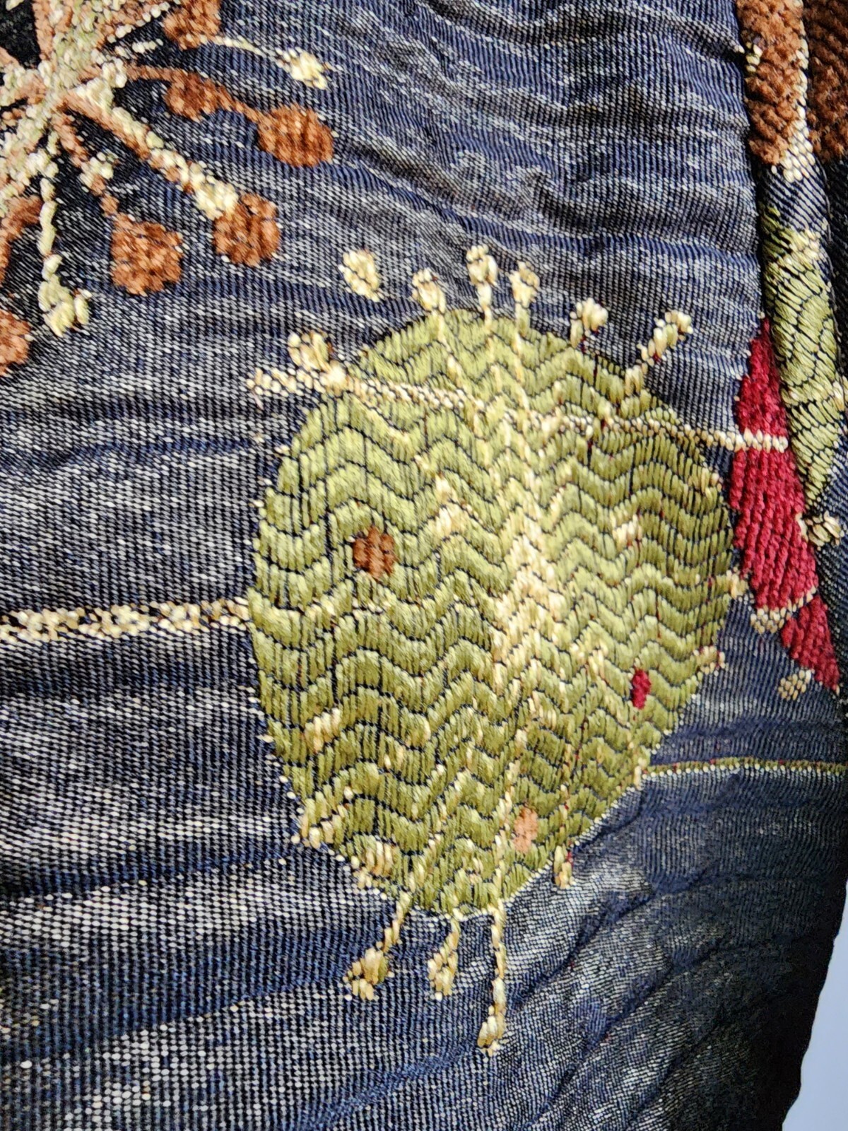 Reversible Fall Boho Tapestry Jacket Artisanal Bu… - image 14