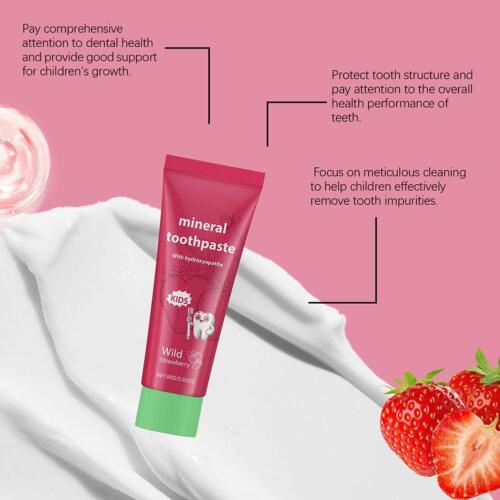 Kids Natural Probiotic Hydroxyapatite Toothpaste, Enamel Protection hot X3U V8O6 - Picture 9 of 14