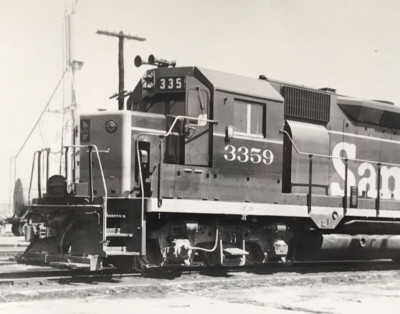 Atchison Topeka & Santa Fe Railway Railroad ATSF #3359 GP35 ...