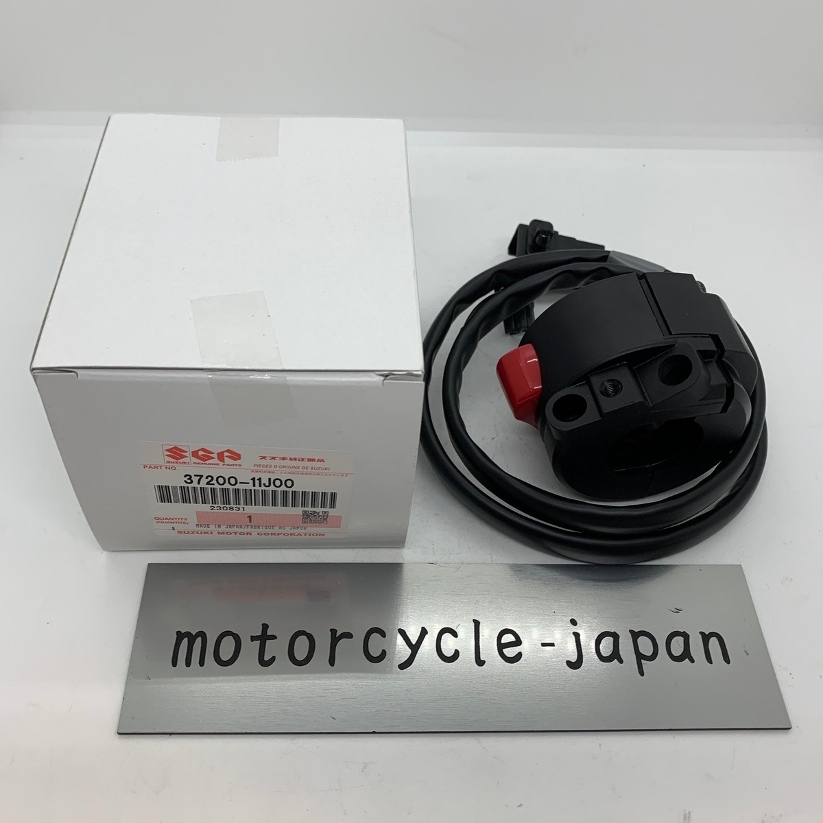 SUZUKI Genuine DL650A VSTROM Right On/Off Kill Switch 37200-11J00