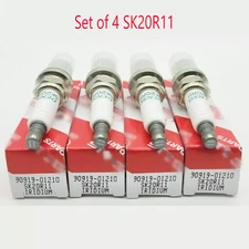 4pcs Genuine DENSO Iridium Spark Plugs OEM 90919-01210 SK20R11 3297