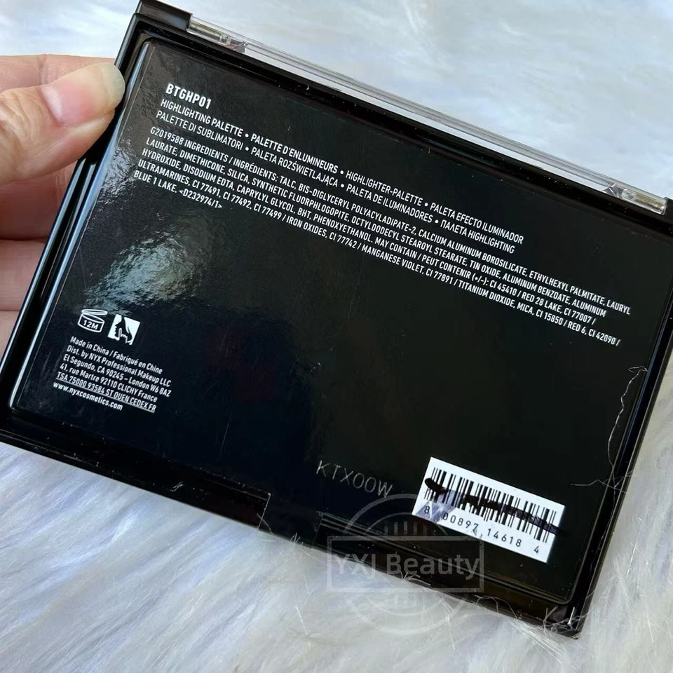 New Sealed NYX Born To Glow Highlighting Palette~BTGHP01~Full size~Discontinued - Image 4 of 4