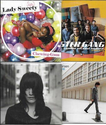SET 8 SINGLES SEHR GUTER ZUSTAND SAMMLER KINN/BP ZOOM/LADY SWEETY/FERSEN/KEREN ANN/ELMALEH