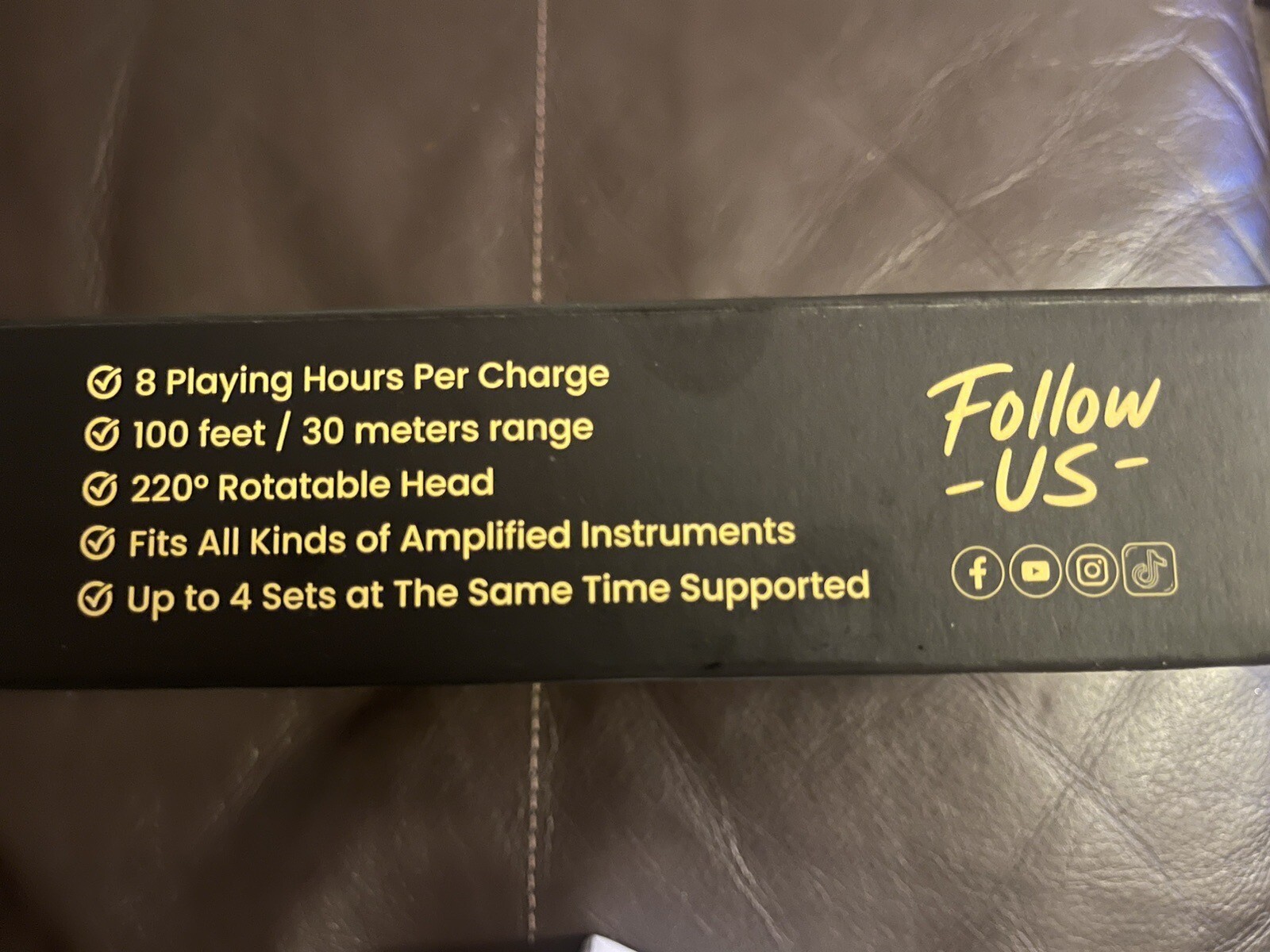 CFG CF80 Wireless Guitar System eBay