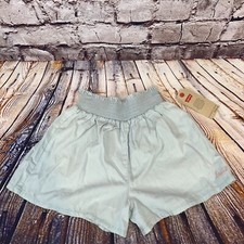 Levi's Strauss Kids Girls Blue Elastic High Waistband Flair Shorts Size Medium