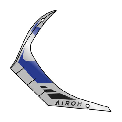 Rear Spoiler Helmet Airoh GP 550 S Size S M Wander Blue