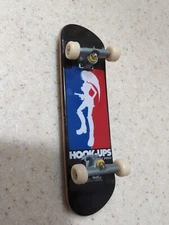 Vintage Hook-Ups Police Girl Logo Tech Deck Skateboard Finger Board Klein Rare