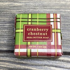 Greenwich Bay Trading Co Botanic Cranberry Chestnut Shea Butter Soap 1.9oz