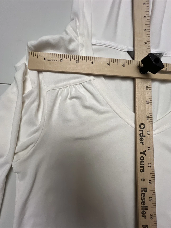 North Face прикрытие женщин маленький кремовый с капюшоном шнурка молнии карман - Изображение 2 из 4