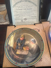 Knowles Norman Rockwell "A Family'S Full Measure" Heritage Plate
