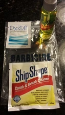 BARBER SALON SPA  SHIP-SHAPE  CLEANER  FOR HAIR CUTTERS - CLEANS  COMBS & BRUSH