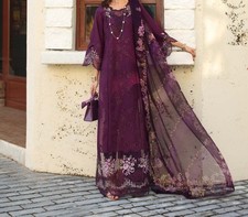 💯ORIGINAL NOOR SAADIA ASAD ✅️LAWN DESIGNER  SUFFUSE ELAN SOBIA NAZIR 5A EID 