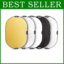 Multi-function 32x48 Inch Oval Reflector for Photography