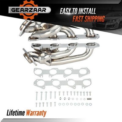 For Dodge Ram 1500 2009-2018 5.7L HEMI Exhaust Headers Chrome Polished