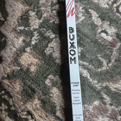 Buxom Power Line Plumping Lip Liner Shade Rich Rose (Pink/Red) Full Size NIB