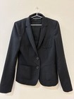 JOSEPH BLACK WOOL WOMENS BLAZER JACKET SIZE EU 40 (UK12) - CG K26