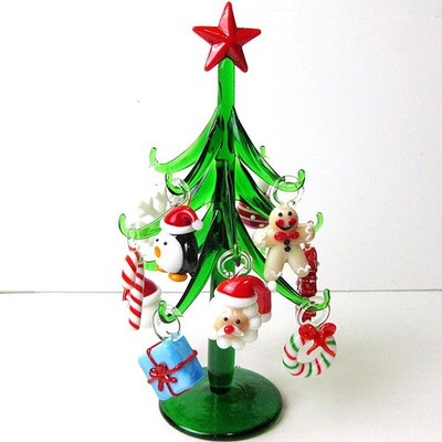 Handgefertigte Murano Glas Basteln Christbaum Figuren Ornamente Zuhause