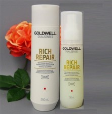 DUO Goldwell Dualsenses Rich Repair Restoring Shampoo  Serum Spray 250ml/150ml