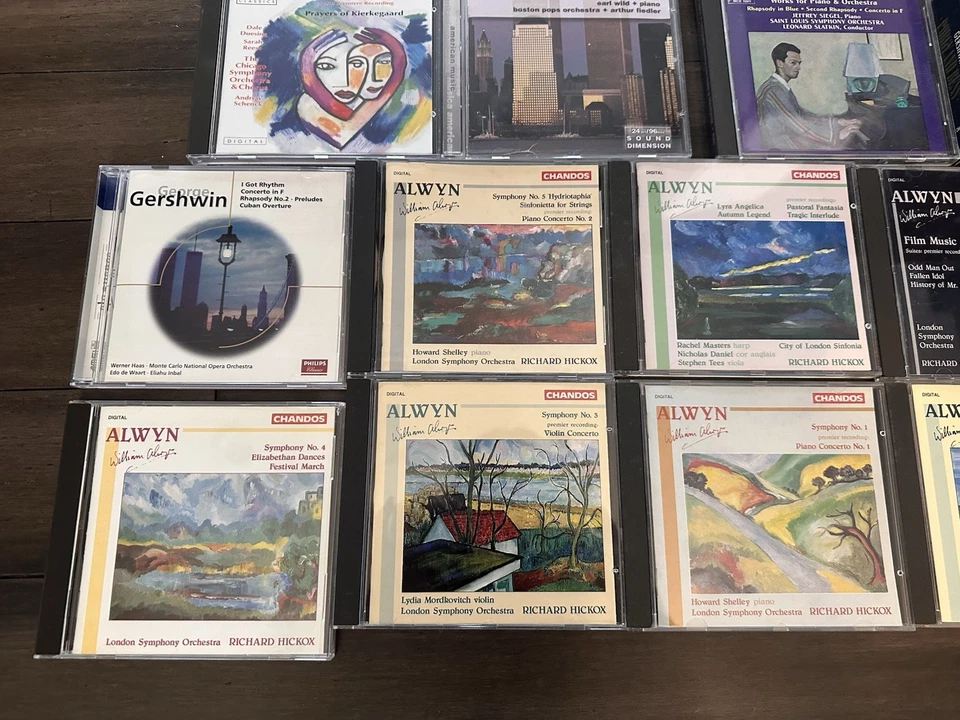 LOT OF 37 CD LOT Classical Jazz CHANDO Gary Burton & Barber, Gershwin #4 Foto 2 de 4