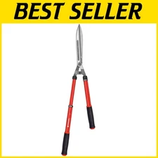 Lightweight Hedge Shears, 10" Steel Blade