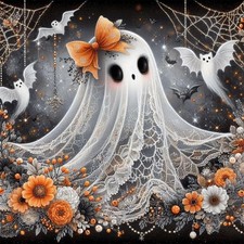 Xylogist Halloween Diamond Art Kits for Adults, 5D Halloween Diamond Painting...