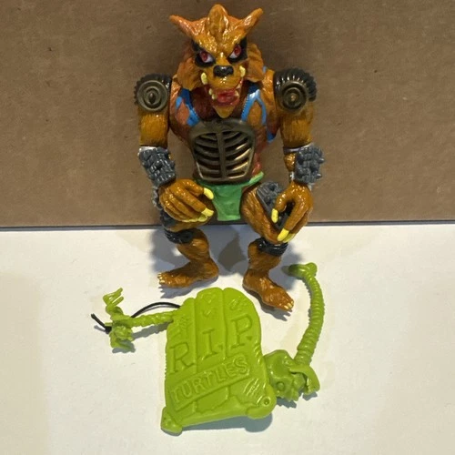 Vintage 1991 TMNT Teenage Mutant Ninja Turtles Rahzar Action Figure Complete