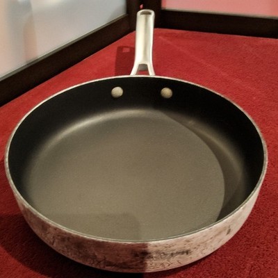 Chef'sChoice Classic Nonstick Frying Pan Long Handle 10.5in Black 500°F