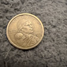 US ONE DOLLAR 2000 SACAGAWEA LIBERTY COIN. United States Of America