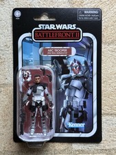 ARC Trooper Battlefront 2 Video Game Figure VINTAGE Collection Star Wars ..MONMC
