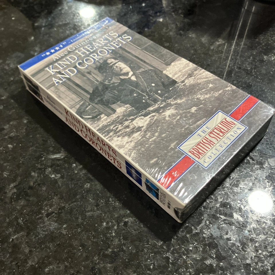 Kind Hearts and Coronets VHS - NEW SEALED Alex Guinness Free Shipping Foto 4 de 4