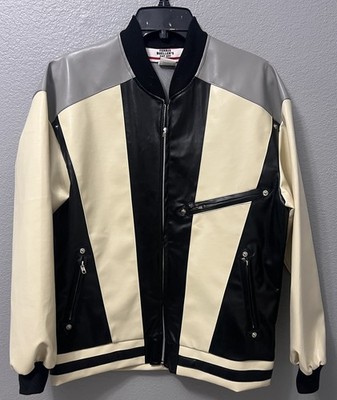 Ferris Buellers Day Off Faux Leather Jacket Matthew Broderick Movie Size M 