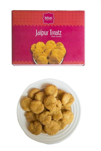 Plain Suwali Mathi Snacks Namakpara Mathri Evening Tea Time Snack Ready to Eat - Picture 3 of 4