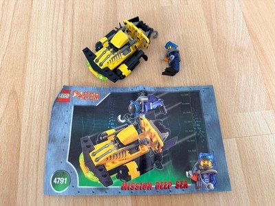 Lego 4791 - Alpha Team Unterwasser-Scooter 100% Komplett + BA