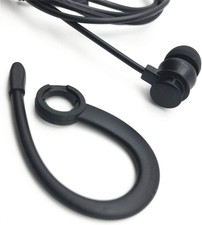 Single Side Earphone In-Ear Stereo to Mono Earbuds,3.5Mm Plug Ear Hook Earpiece,
