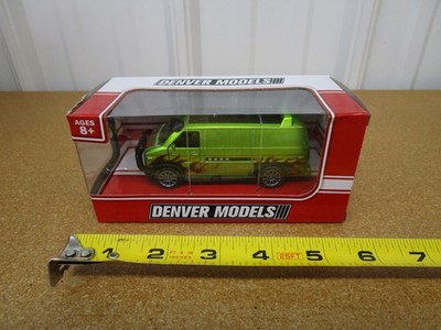 1970's Custom Street Van Ford Dodge DENVER MODELS 1/48 green box diecast B11Z