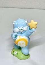 American Greetings Care Bears Wish Bear Ceramic Figurine VTG 80s Shooting Star