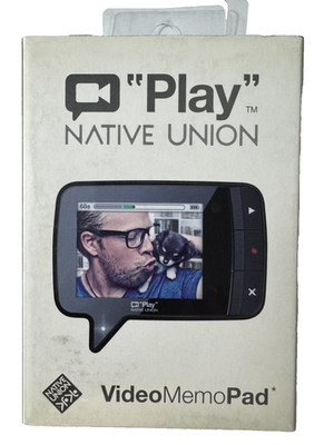 Native Union  Play  Video Memo Pad | Recordable Message Pad