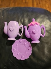 Greenbriar Purple Tea Set Parts- 4 Pieces Plastic