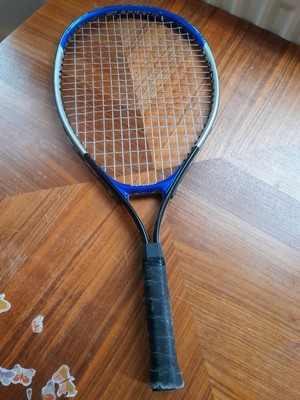 Donnay's Junior Tennisschläger mit Etui blau, schwarz silber / Wimbledon Davis's Cup