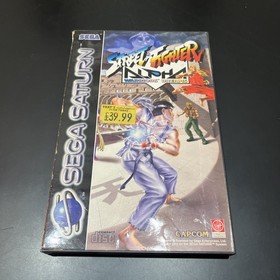 Sega Saturn - Street Fighter Alpha Warriors Dreams - manual/disc 