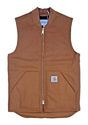 Carhartt WIP - Herrenweste, - * VEST * Hamilton Brown / rigid, Gr. XS