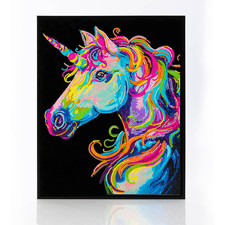 Diamond Dotz Neon Unicorn Diamond Painting Artwork Kit
