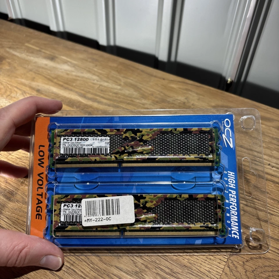 OCZ Special Ops Edition 4gb 2x2gb ddr3 8-8-8 1.65V - Image 4 of 4