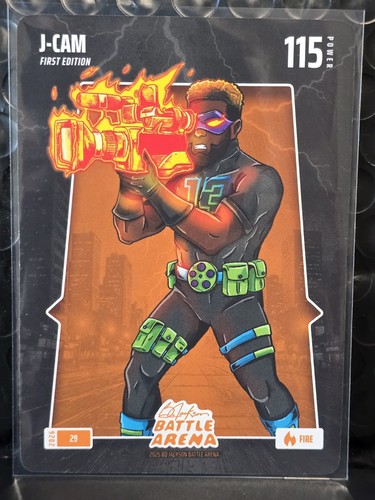 2026 Bo Jackson Battle Arena - J-Cam #29 Junior Caminero Fire First Edition