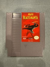 Wrath of the Black Manta Nintendo NES Game Cartridge Taito
