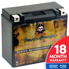 YTX20HL-BS UTV Rechargeable AGM Battery for Polaris 800cc RZR 2008-2014