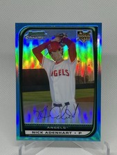 2008 Bowman Chrome Nick Adenhart Rookie Auto #/99