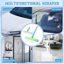 Recyclable Silicone Window Squeegee Kit Cleaning Cleaner Microfiber Scrubber Car