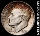 1953 Silver Roosevelt Dime - Choice Gem Brilliant Uncirculated  Color  #G8375